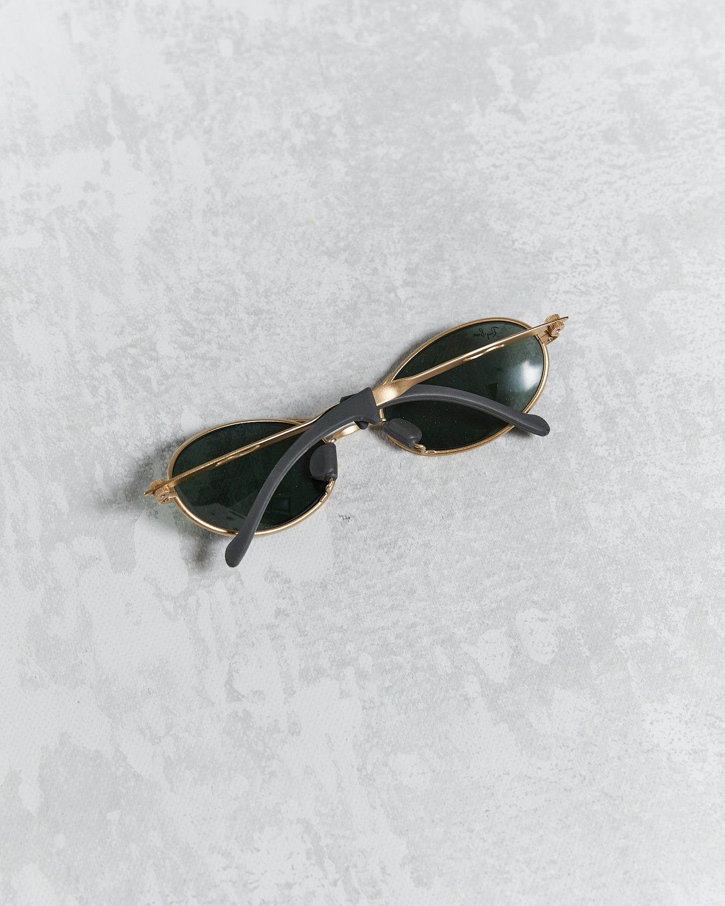 Vintage Ray Ban Orbs Gold Sunglasses