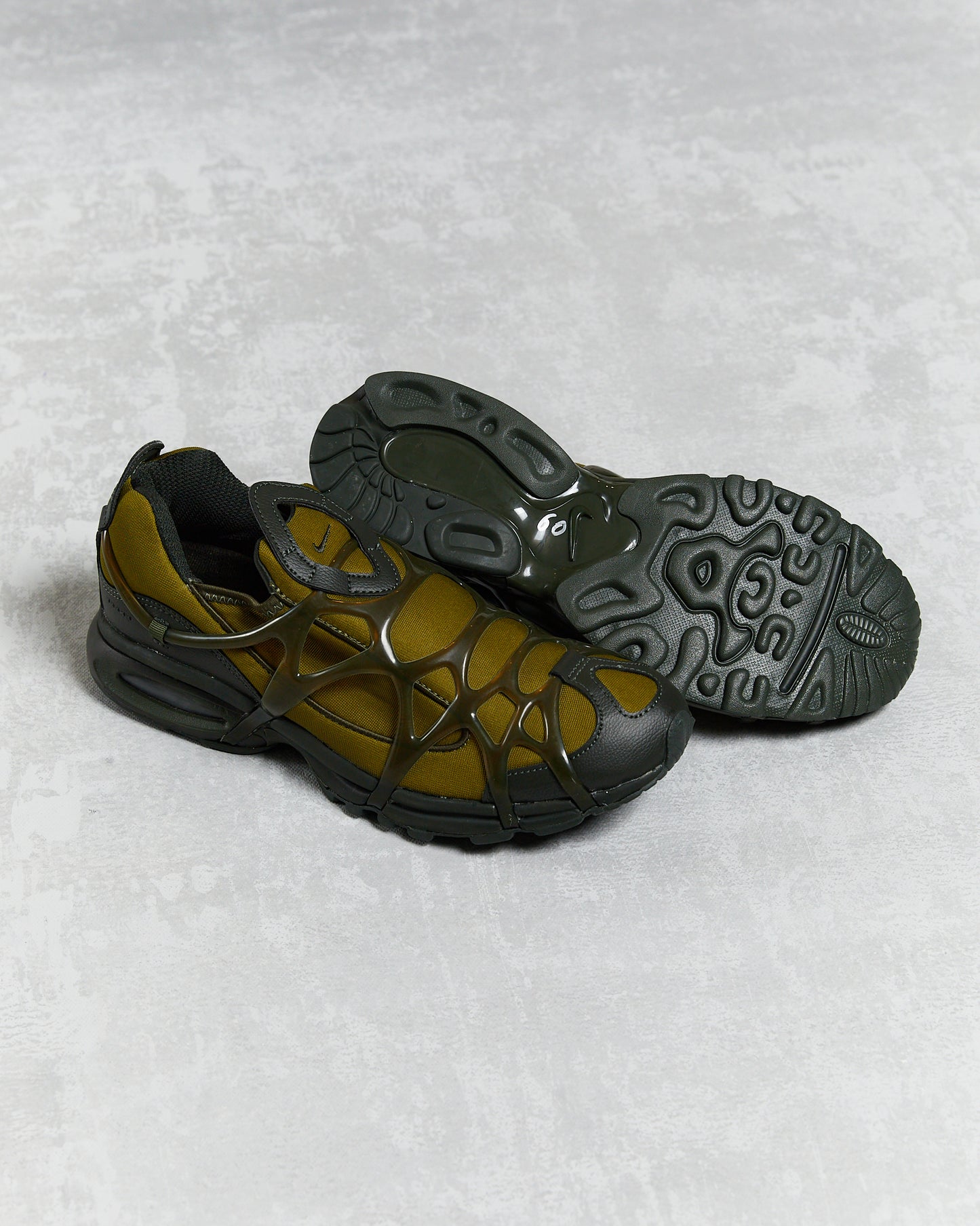 Nike Air Kukini "Pilgrim" green slip on sneakers