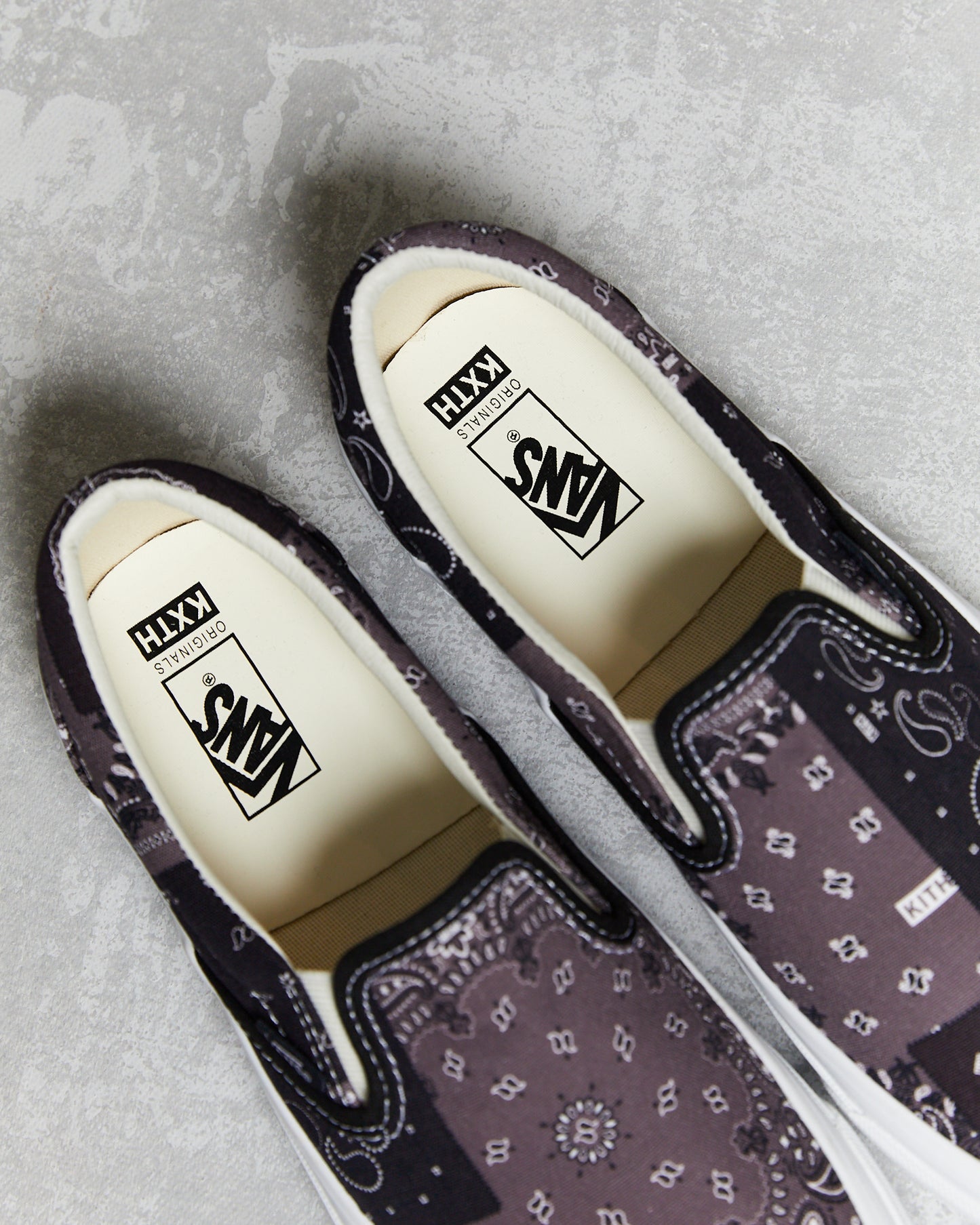 Kith x Vans Slip On 10th Anniversary Moonless Night Bandana (8.5)
