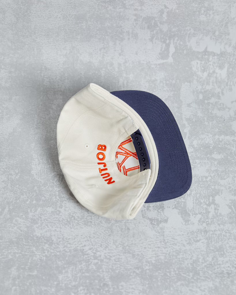 NEW YORK NUTJOB Rivalry Cap - Natural / Midnight / Orange