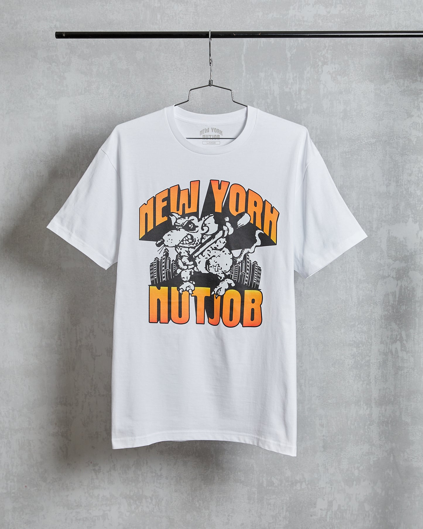 NEW YORK NUTJOB Rat City Tee - White
