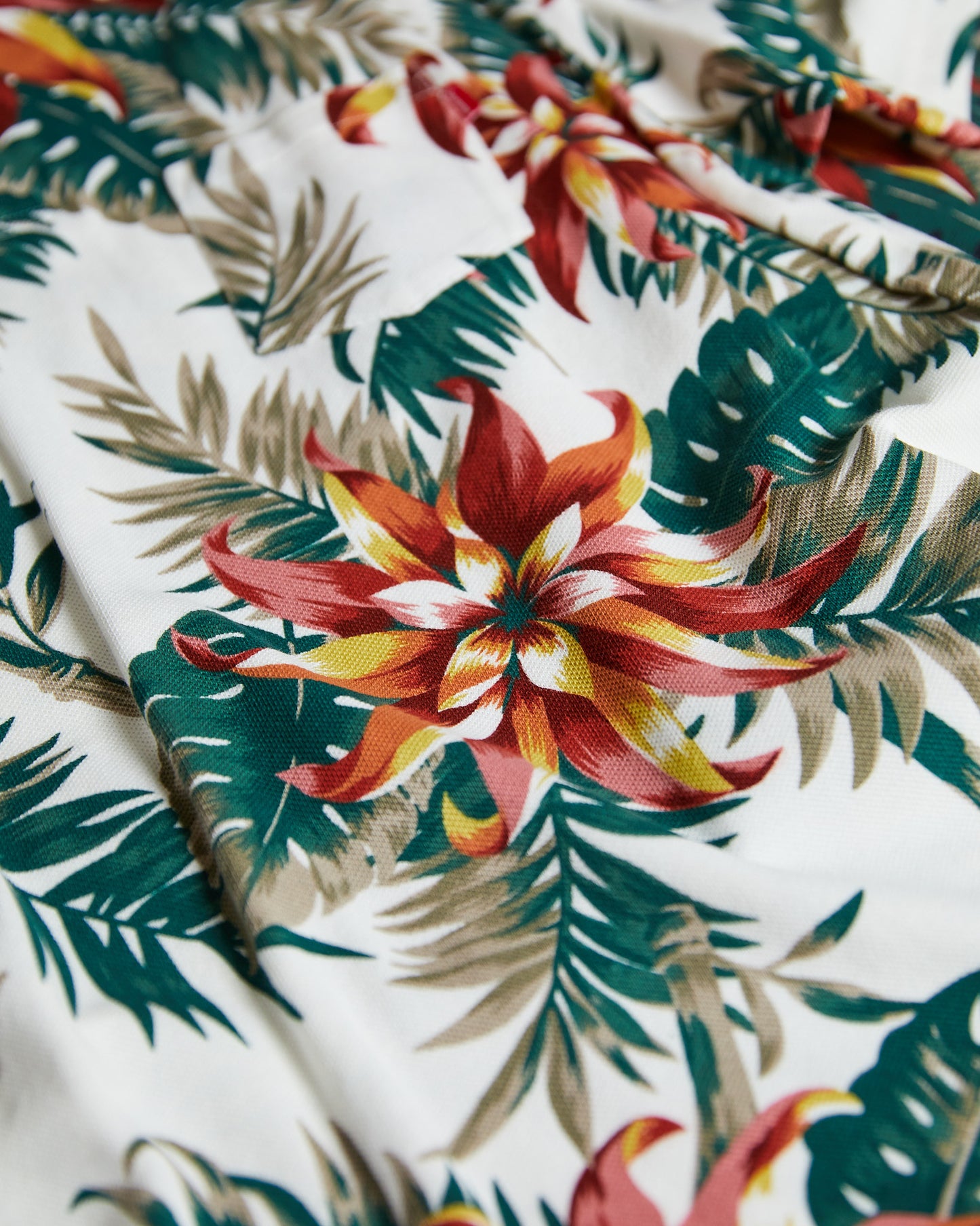 Supreme Floral Polo White