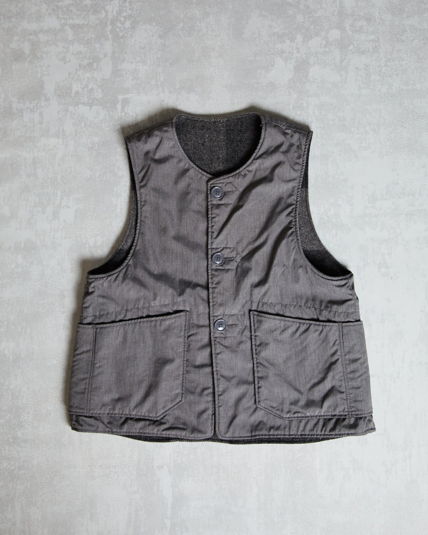 Engineered Garment x Woolrich Reversible Vest