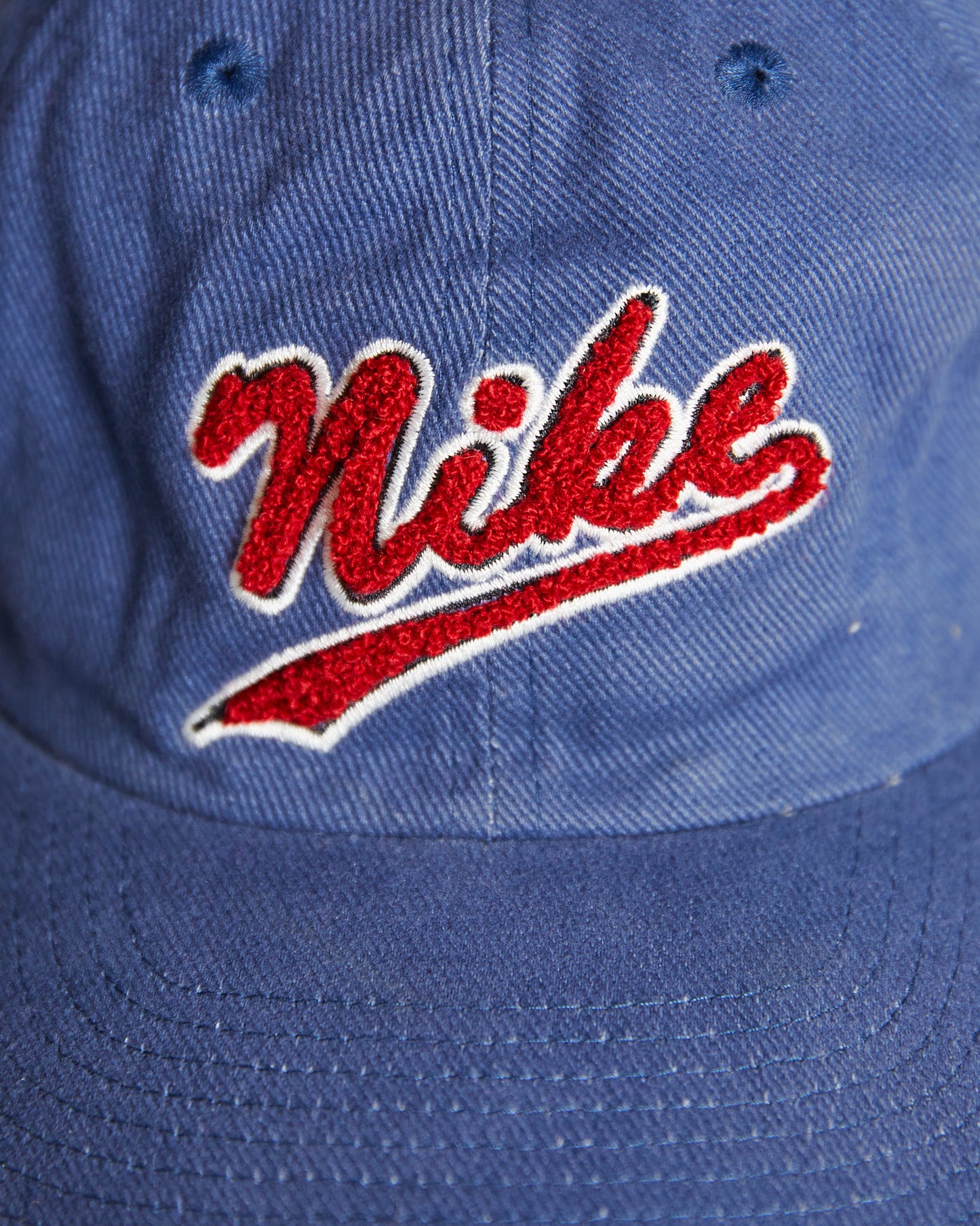Vintage Nike Script Hat blue