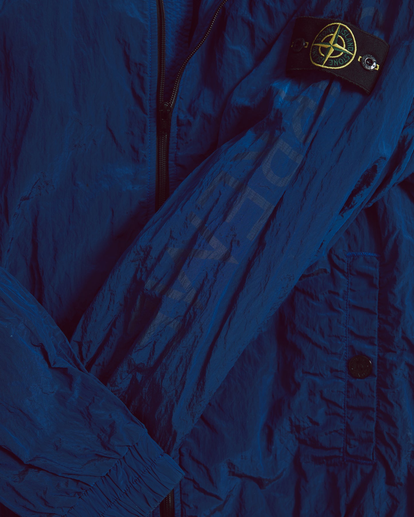 Blue Stone Island x Supreme Track Jacket SS16