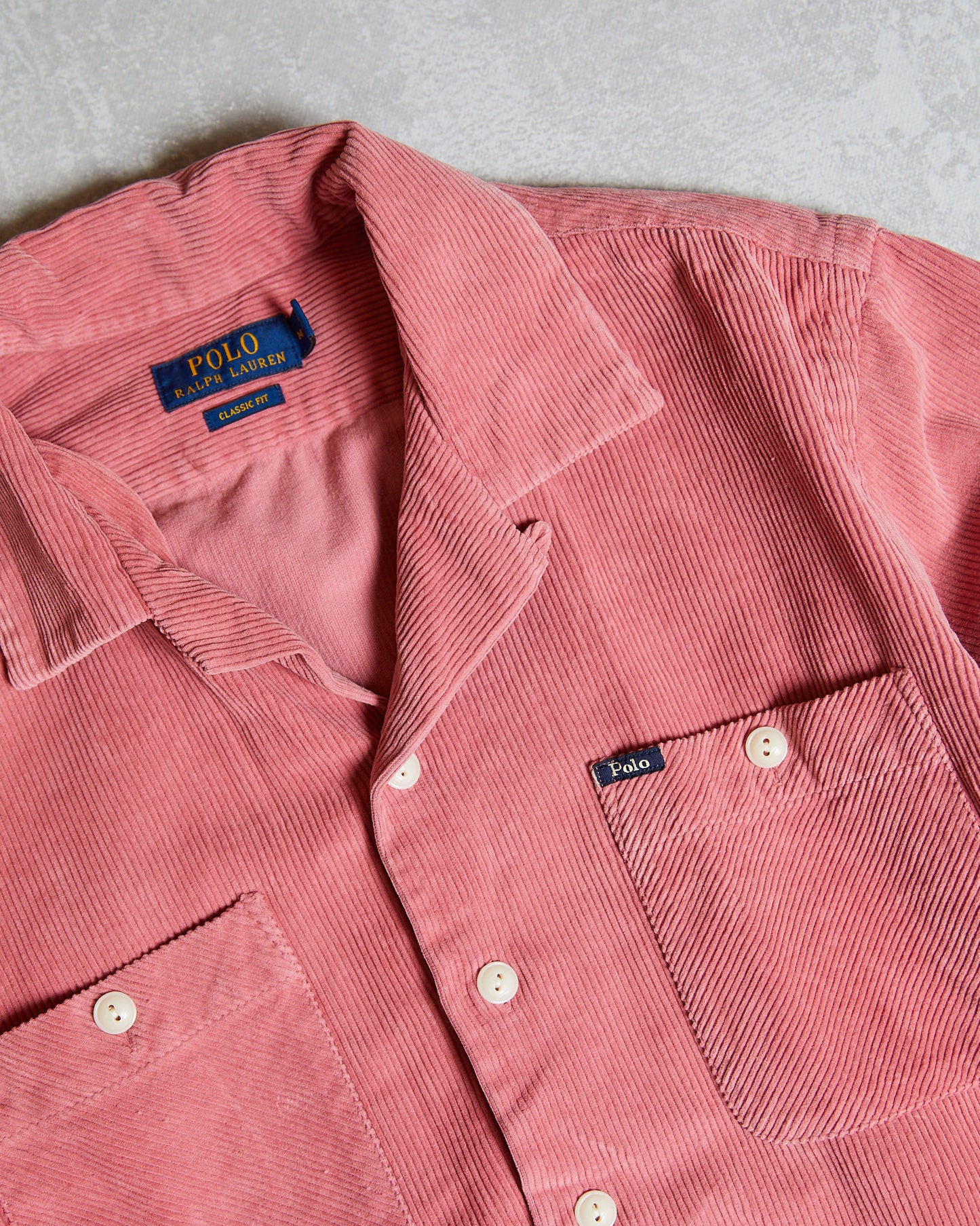 Polo Ralph Lauren Corduroy Shirt salmon pink