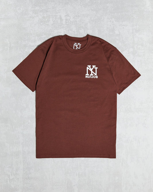NEW YORK NUTJOB Core T-Shirt brown