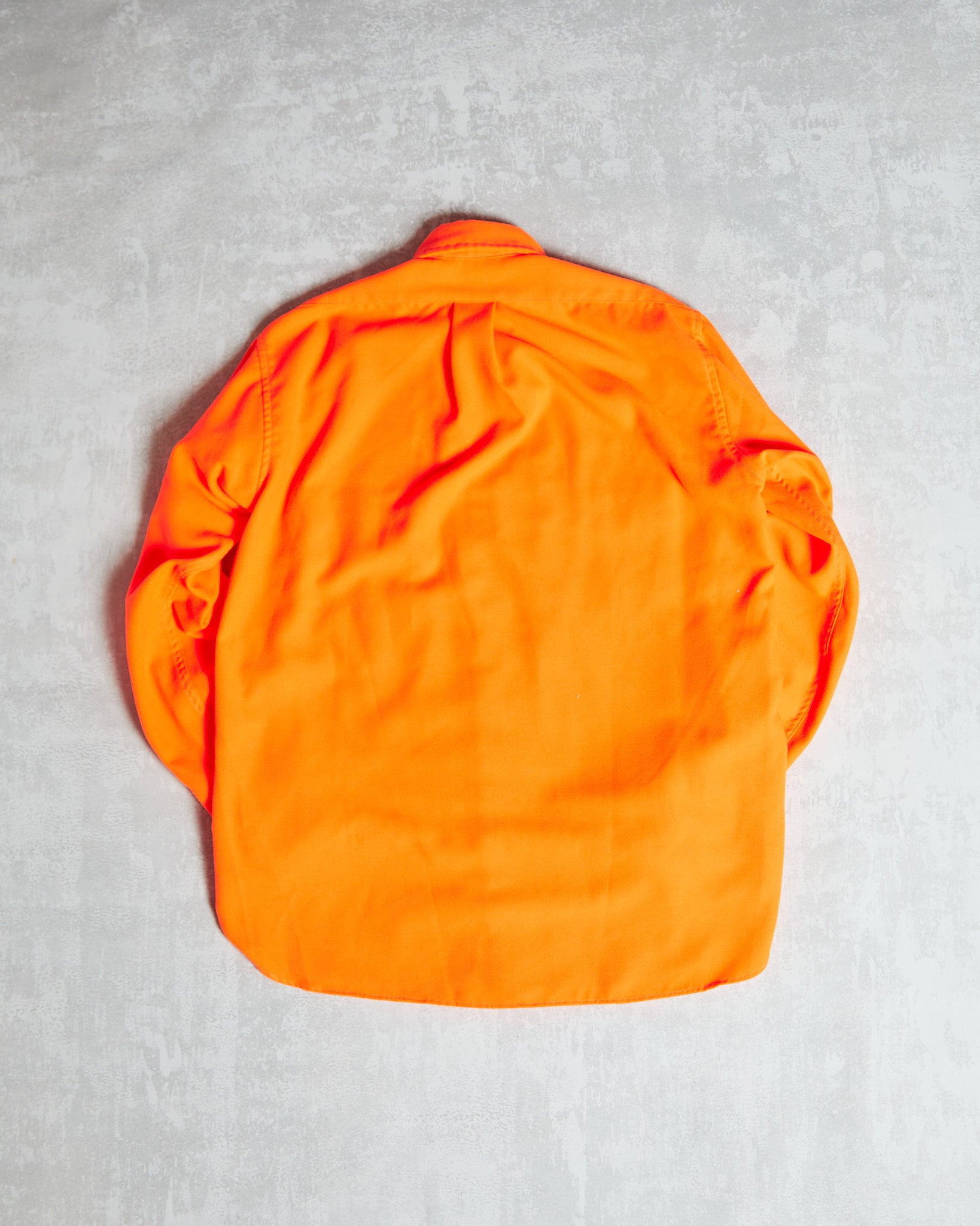 Orange L.L. Bean Hunting Shirt