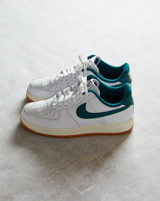 Nike by you Air Force 1 one 8.5 white green sail