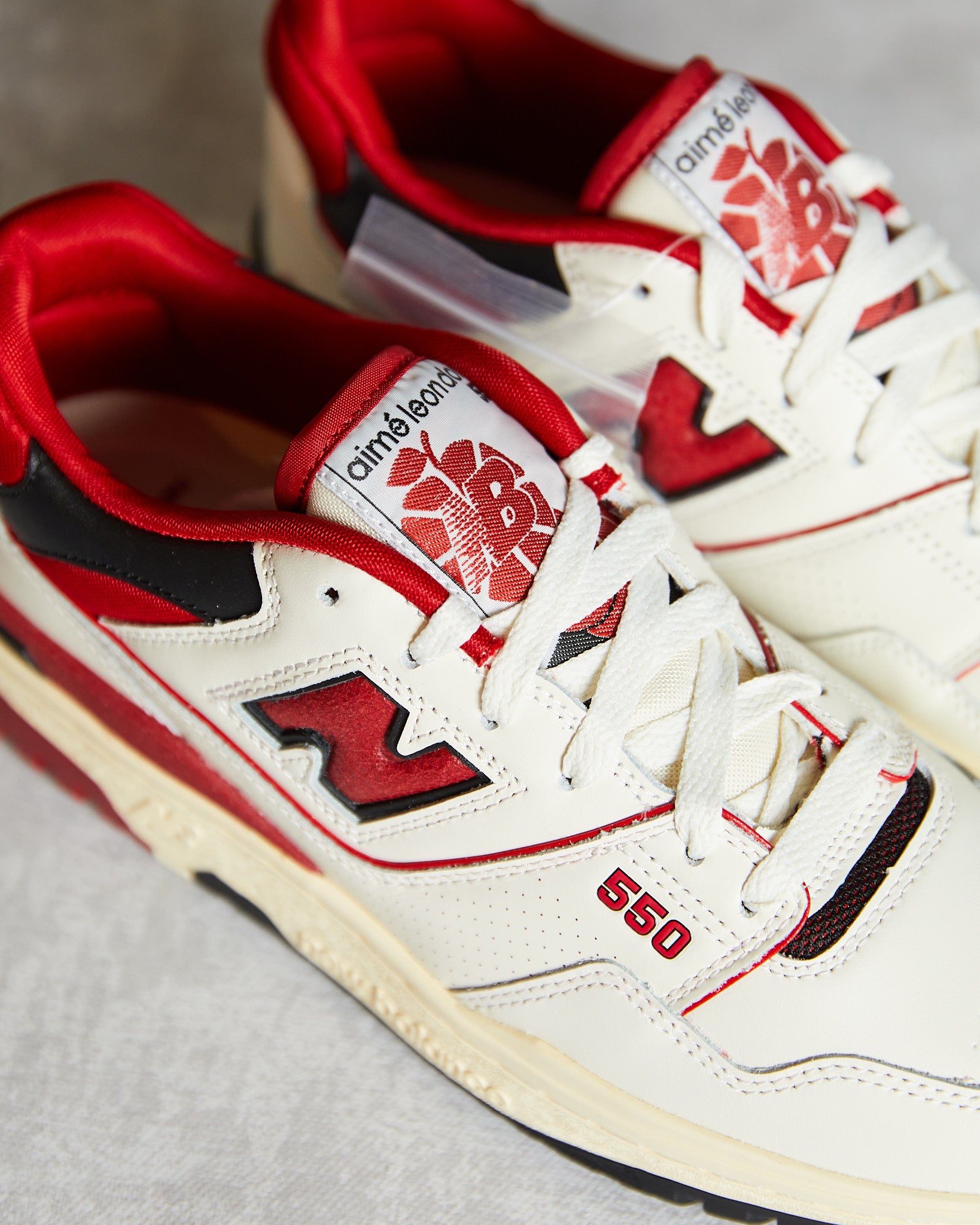 New Balance x Aime Leon Dore BB550AE1 8.5 Black white Red 