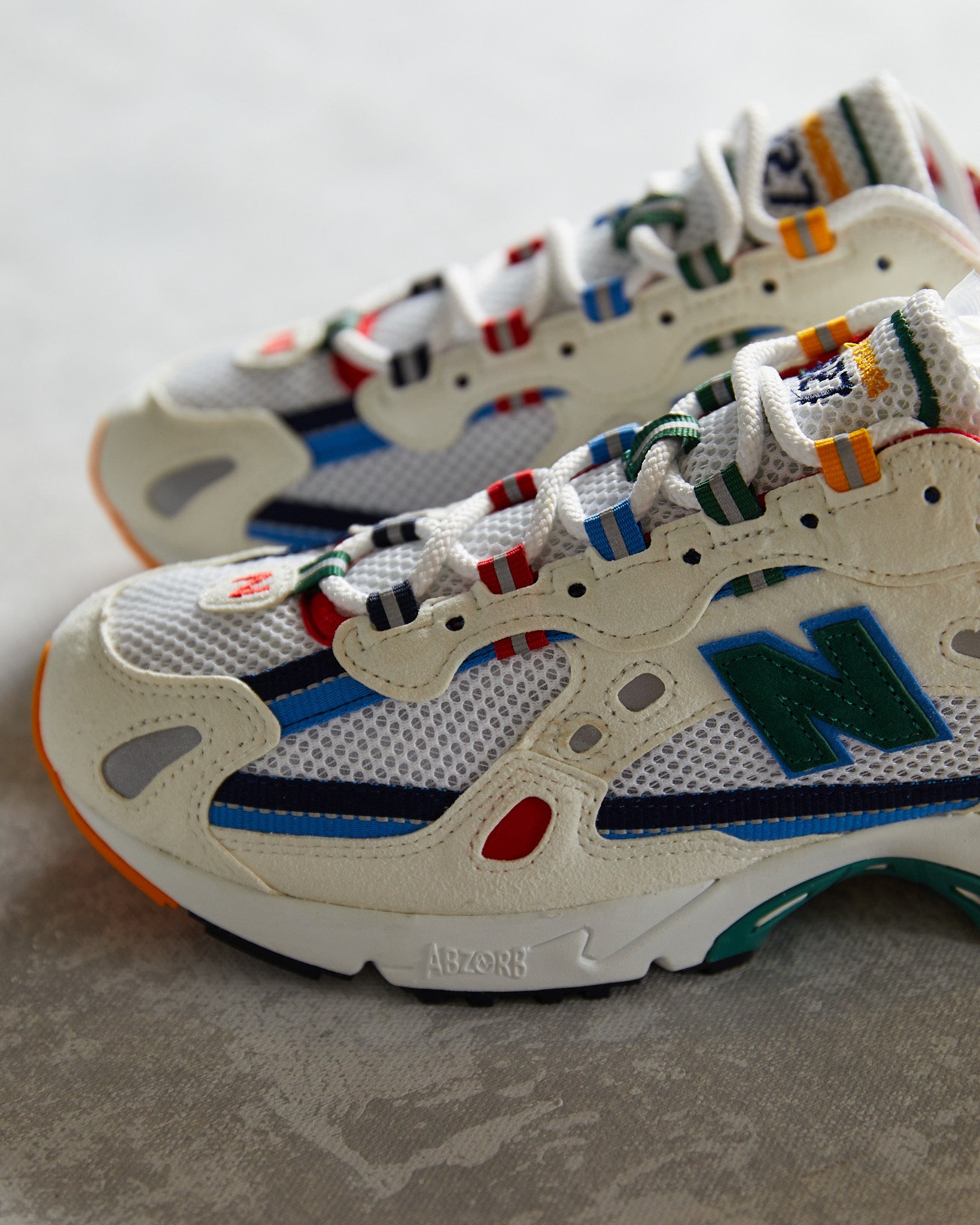 New Balance x Aime Leon Dore 827 Running Shoes (9.5) white