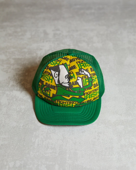 Vintage Notre Dame Fighting Irish Trucker Hat