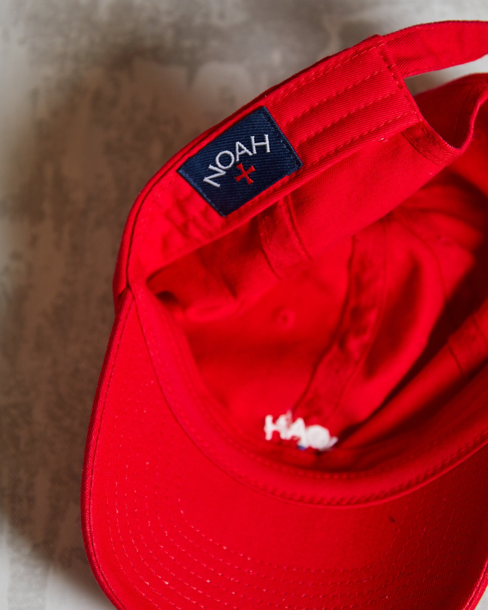Noah Classic Logo Dad Hat red