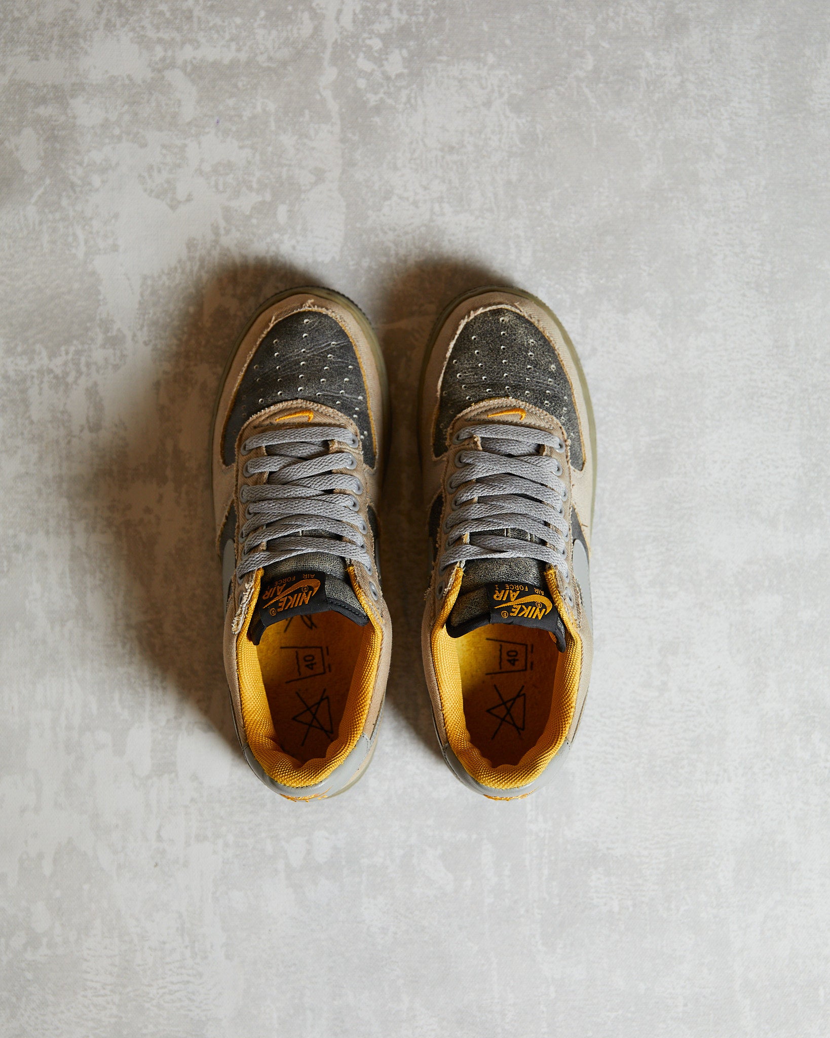 2004 Nike AIR FORCE 1 LTD 'LAUNDRY PACK' 308837-001 8.5