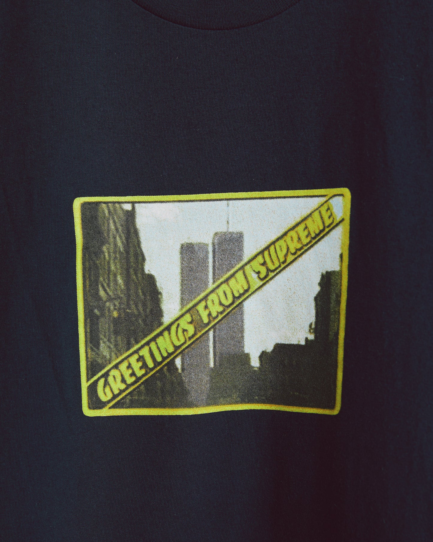 Supreme Greetings T-Shirt navy